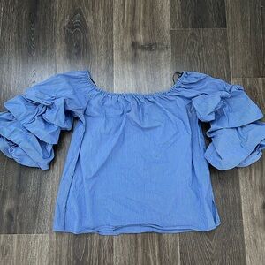 Zara off-shoulder blouse
